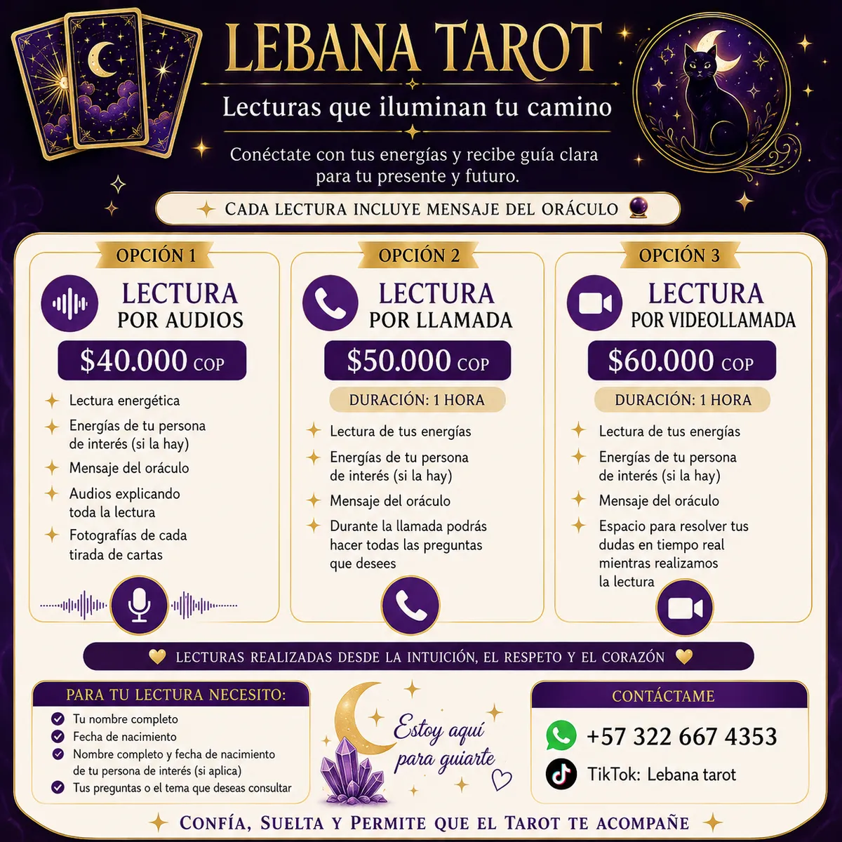 4. 🌙 Encuentra tu Respuesta — Lecturas de Tarot Sinceras